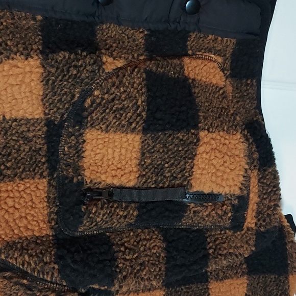 Blank NYC Checkered Fleece Jacket - Insulated - Picture 8 of 16